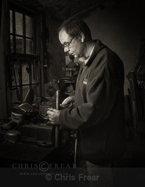 Replacating Mr Karsh - Black & White