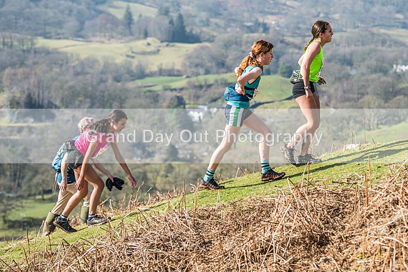 Elterwater-263 - Kendal Winter League Elterwater Under 15/17 Fell Races Sunday 9th March 2025