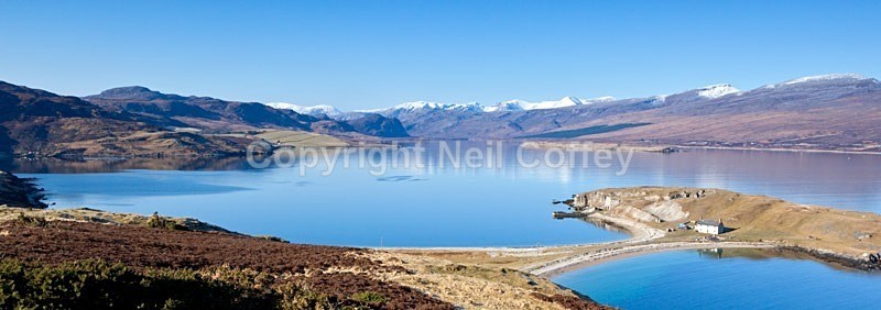 Loch Eriboll, Highland - Panoramic format