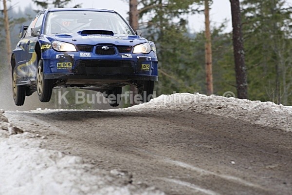 chris atkinson - Swedish Rally 2008
