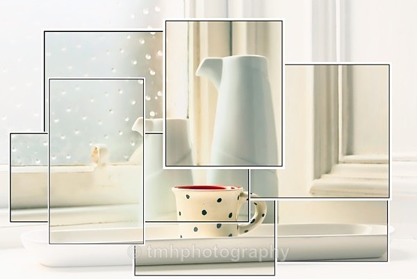 Decanters in Montage - Still Life / Contemporay Art