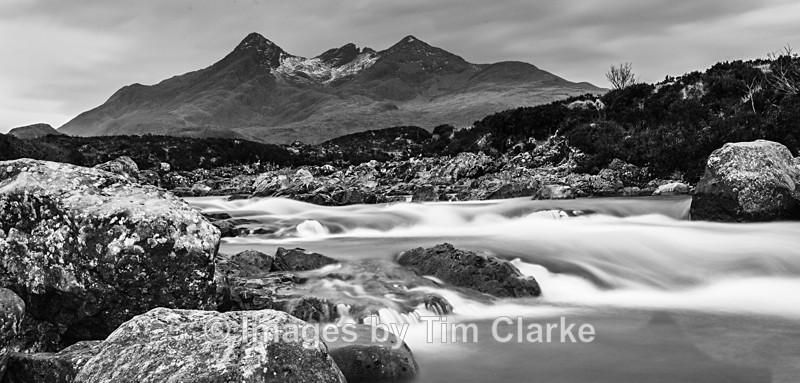 Moutains Near Staffin Isle of Skye Monocrome 61061132422 - Landscapes