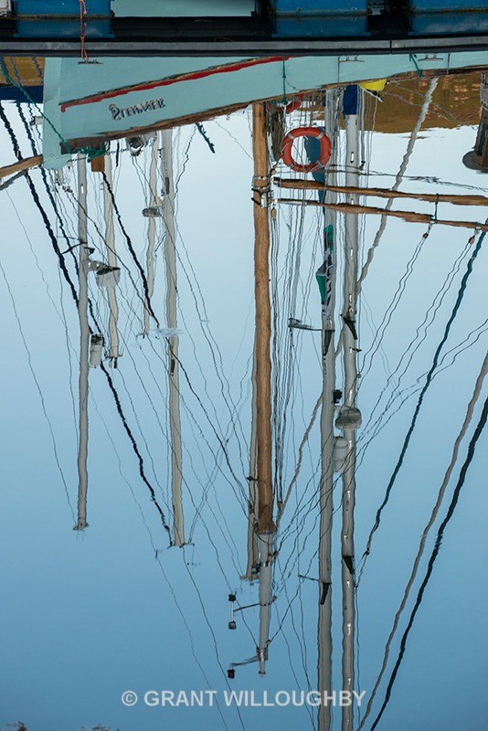 Tarbert reflection - Vertical Images