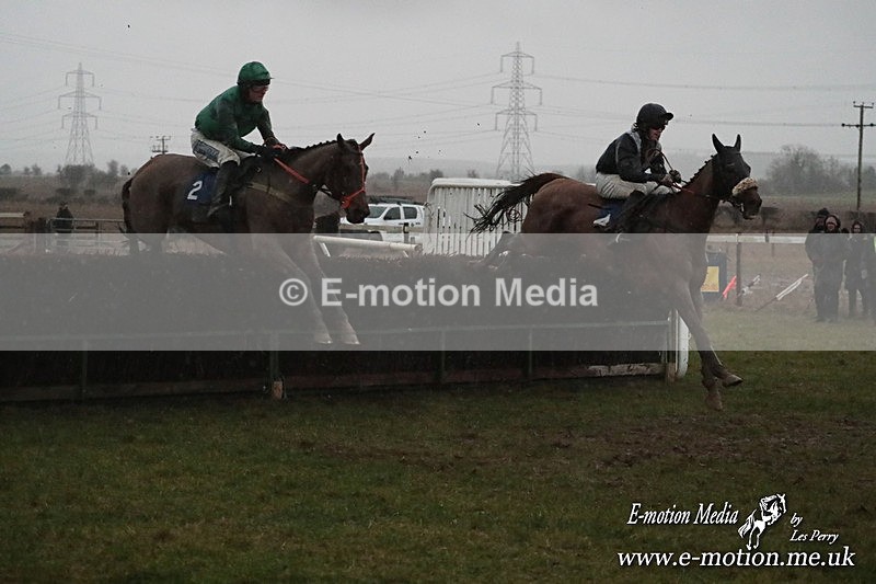 PtP 260125 1270 - Cocklebarrow Point-to-Point racing with the Heythrop Hunt 26/01/25