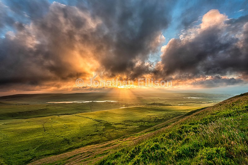 Sunrise from Winter Hill - Rivington And Surrounding Areas