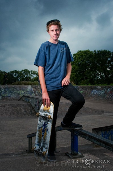 Skateboarder - Scottish People Portraits