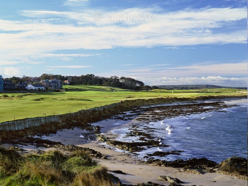 2nd tee to green - North Berwick Golf Links