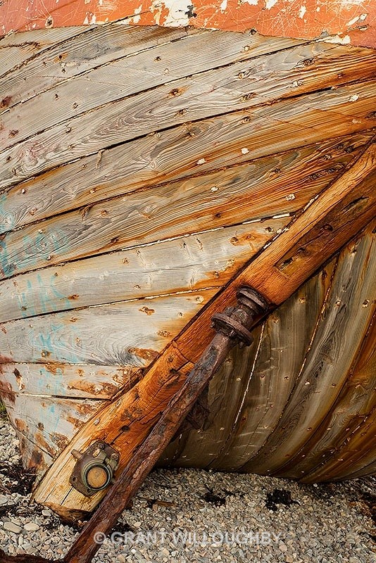 Boat detail 2 Ullapool - Detail in the land