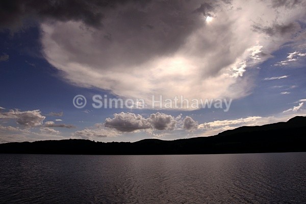 Cloudy Skies over Coniston Water - English Lake District