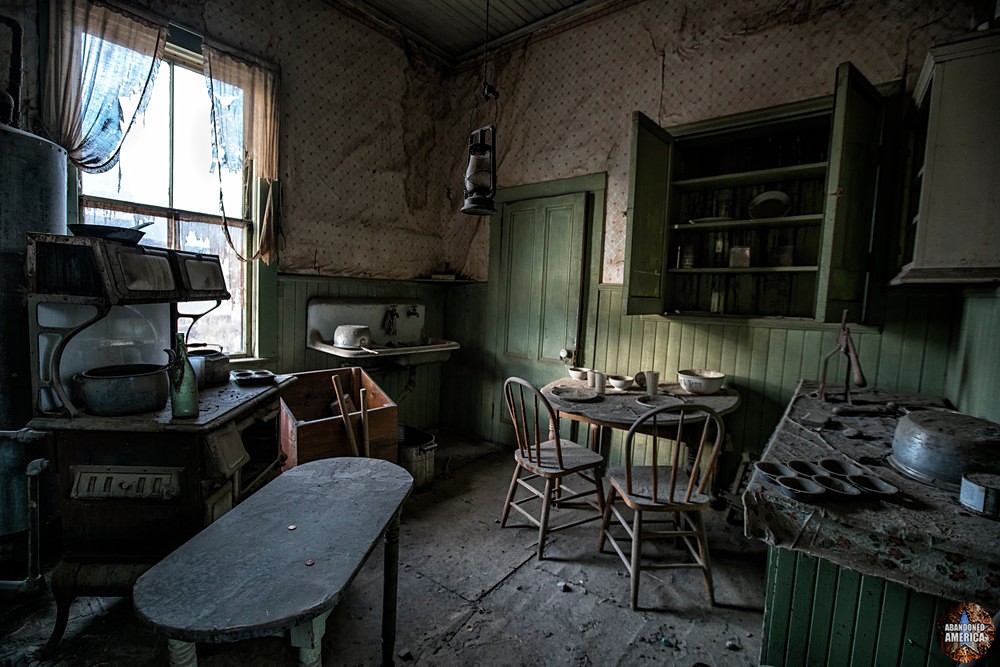The Ghost Town of Bodie, California | Kitchen - Bodie, California