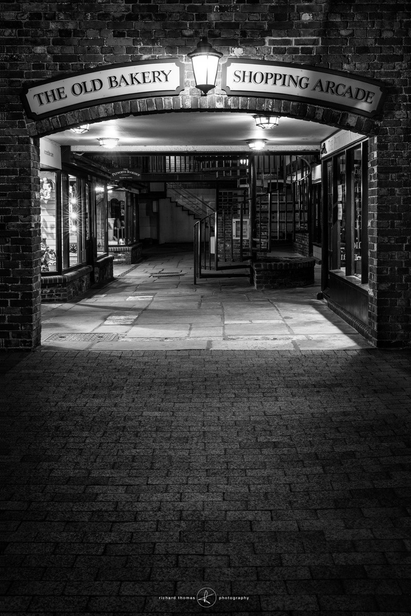 Petworth in Sussex night photography