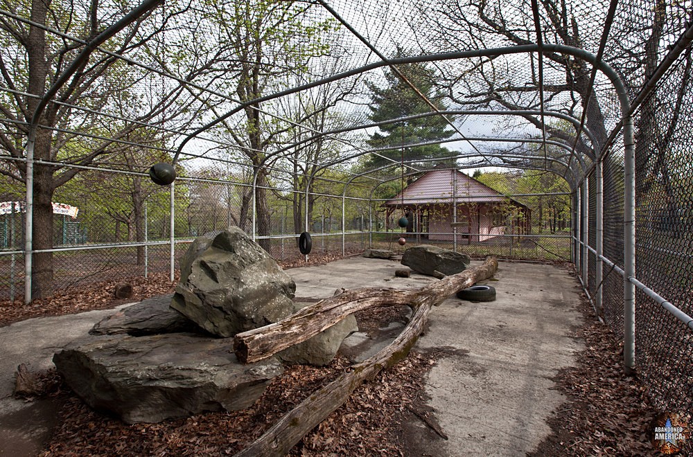 Catskill Game Farm (Catskill, NY) | Lower Feeding Ground Pen - Catskill Game Farm