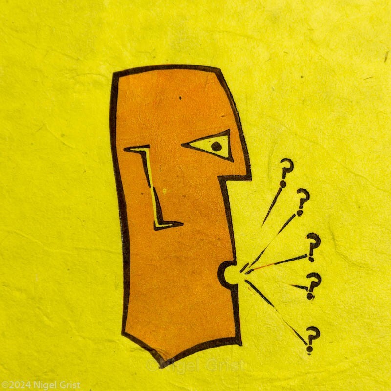  - Linocut