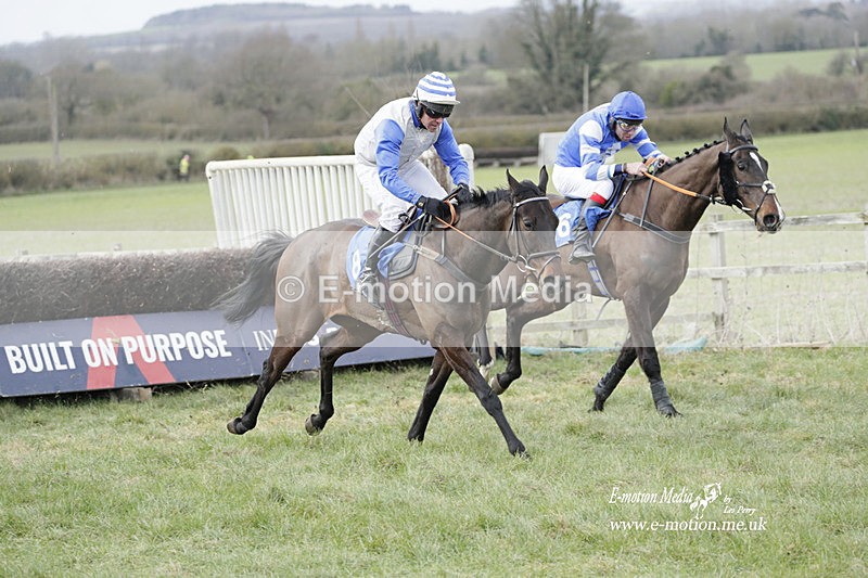 PtP 250223 0287 - Kimblewick Hunt Point-to-Point Kingston Blount 25/02/23