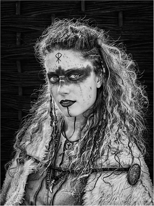 Viking With Protection Bind Rune - People