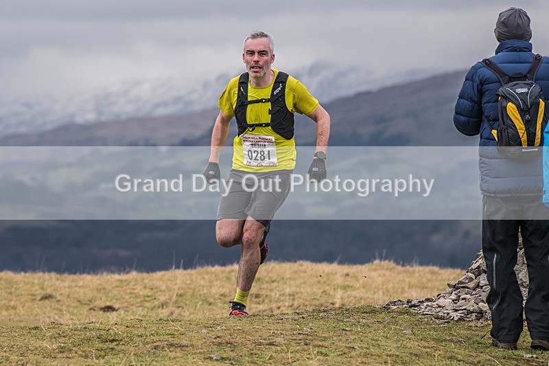 Cunswick -37 - Kendal Winter League Cunswick Scar Senior Fell Race Sunday 26th January 2025
