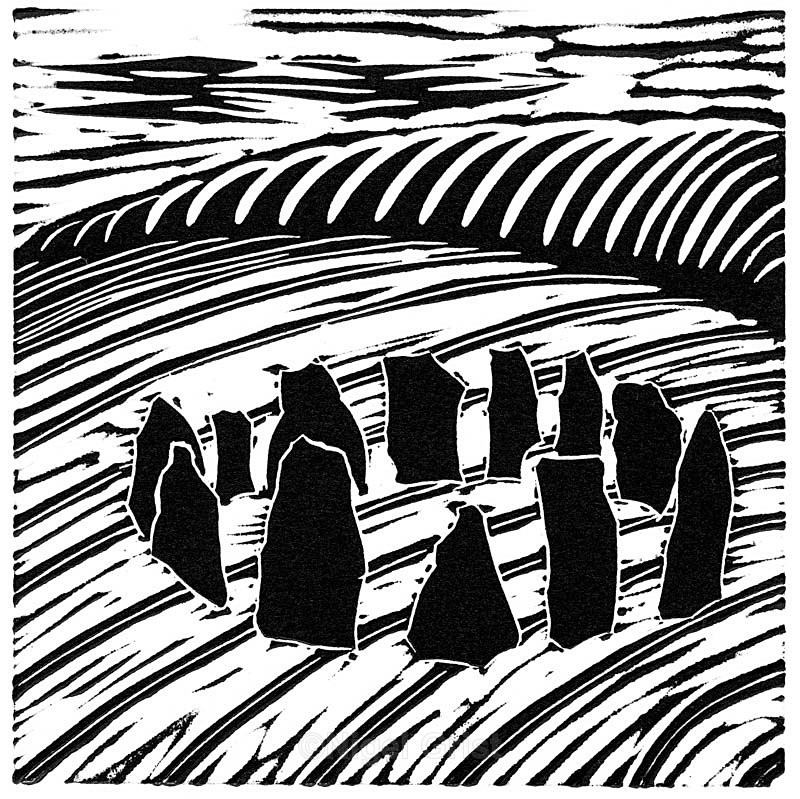  - Linocut