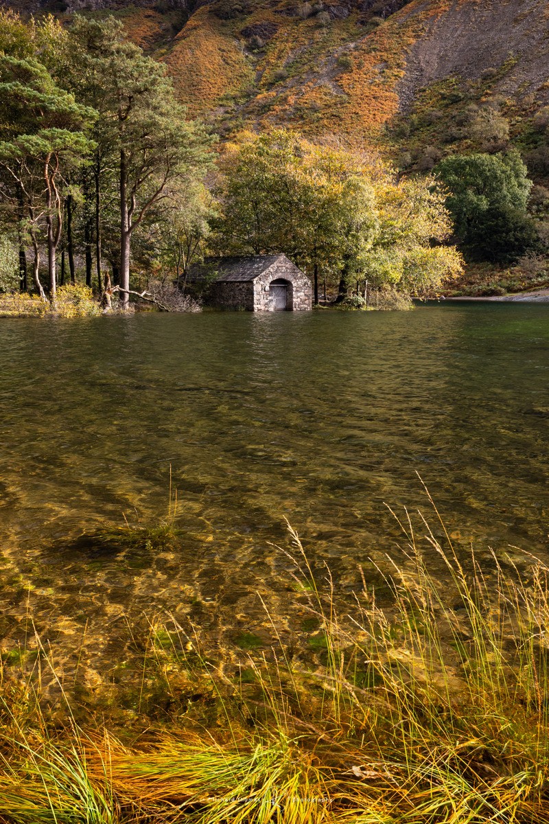 Autumn boathouse - Wast Water - Freshwater