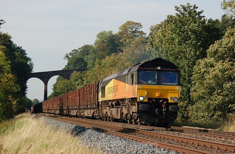 30.9.11 - 66848 6J37 Carlisle - Chirk, Newbiggin - Newbiggin