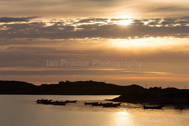 Golden Sunset, Sky Road, Connemara, Ireland. - Ireland