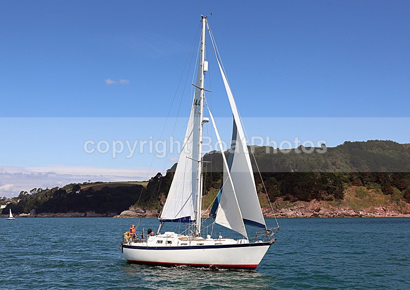 140729 SCOT FREE GBR1443T WT7A1829 - Sailboats - monohull