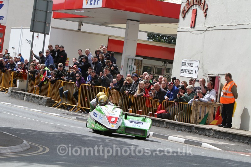 Dave Molyneux & Patrick Farrance - Sure Sidecar Race 2