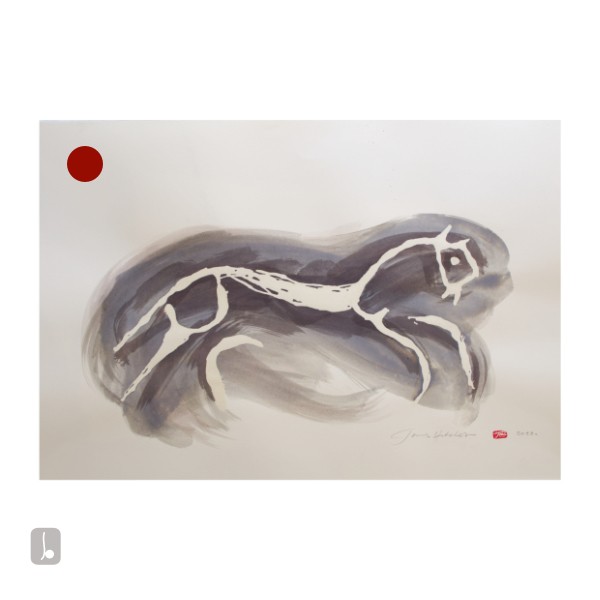 7 White horse big SOLD - Glimmer