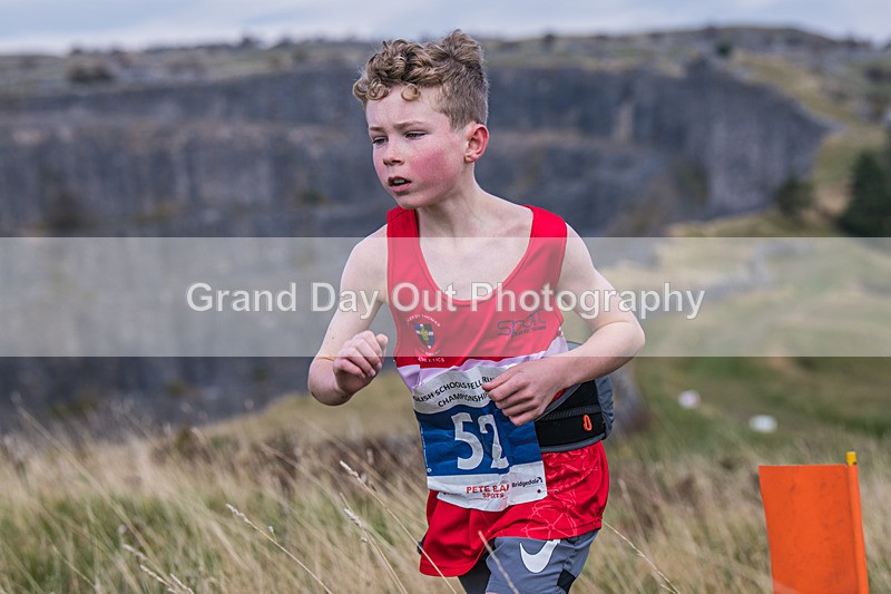 Year 7-130 - The English Schools Fell Running Championship Giggleswick Year 7 Sunday 6th October 2024