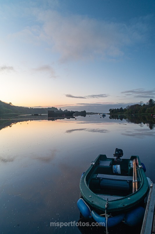 Ballina Quay sunset2 - Mayo and Galway