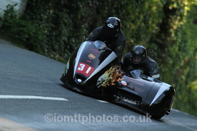Brian Kelly / Jason O'Connor Yamaha - Friday Practice - Sidecars