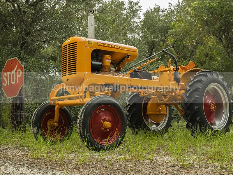 Restored MM Avery tractor - The World Around Me