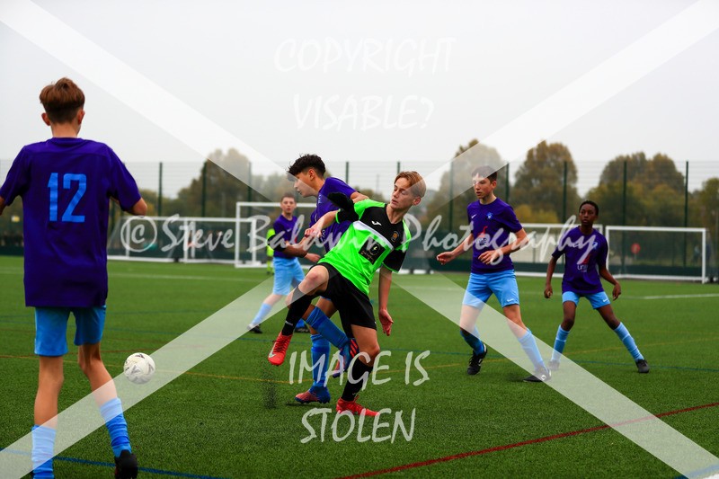 1DX20005 - 2025-10-12 FC Abbey Meads U14 Orange V Kingsdown Lions U14