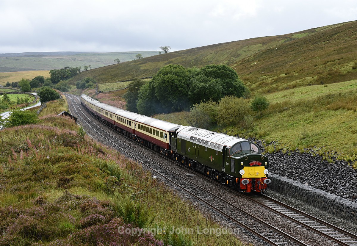 JL - 27.8.18 D213 Andania 1Z40 Crewe - Carlisle, Shotlock Hill - Shotlock Hill