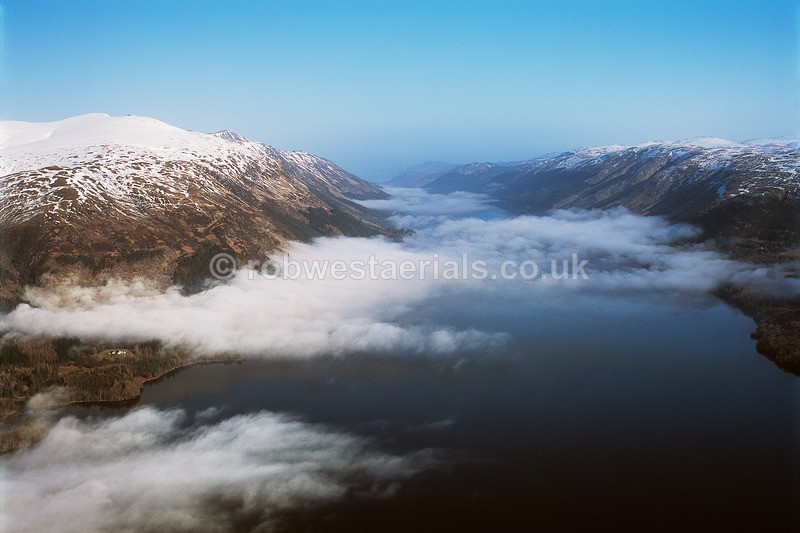 Loch Lochy on the Great Glen in Scotland