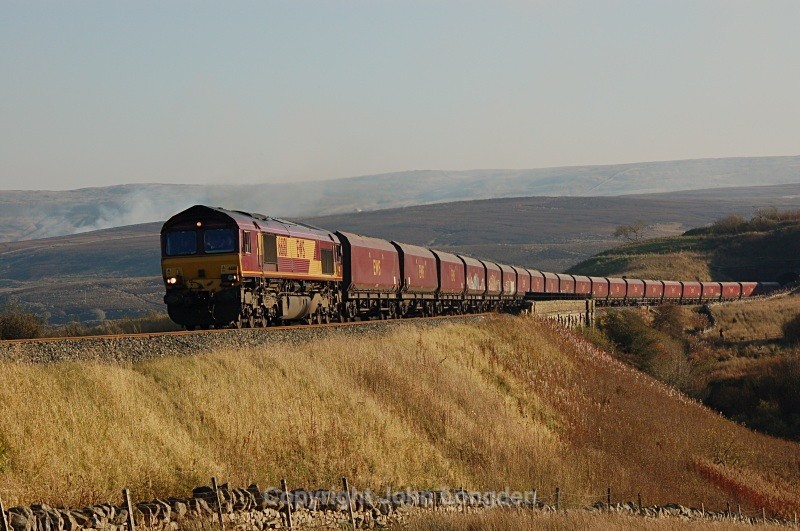 23.10.07 66181 4S25 Milford - Ayr, Lunds - Lunds - Northbound