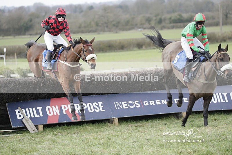 PtP 250223 0271 - Kimblewick Hunt Point-to-Point Kingston Blount 25/02/23