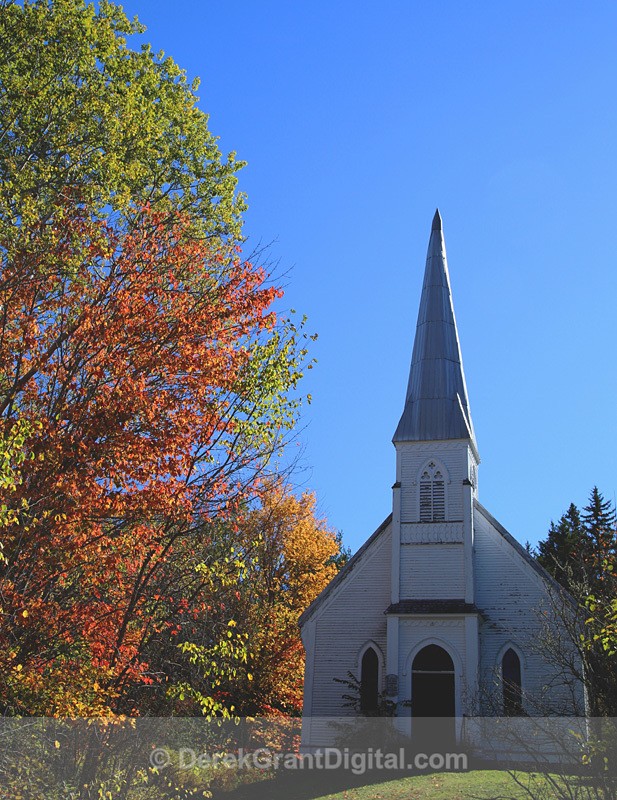 St. Paul's United Church Waterford Kings County New Brunswick Canada - Churches of New Brunswick