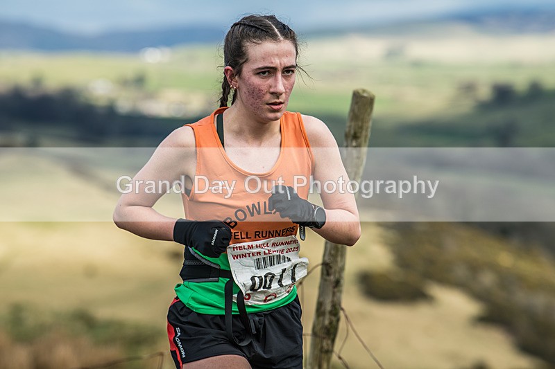 Helm Hill -459 - Kendal Winter League Helm Hill Fell Races (Under 13/15/17 & Seniors) Sunday 16th March 2025