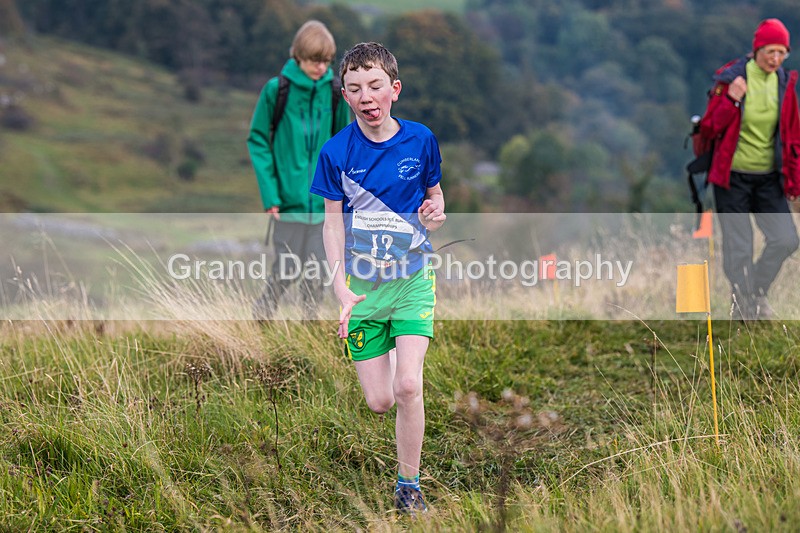 Year 7-271 - The English Schools Fell Running Championship Giggleswick Year 7 Sunday 6th October 2024