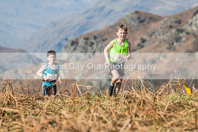 Elterwater-18 - Kendal Winter League Elterwater Under 13 Fell Race Sunday 9th March 2025