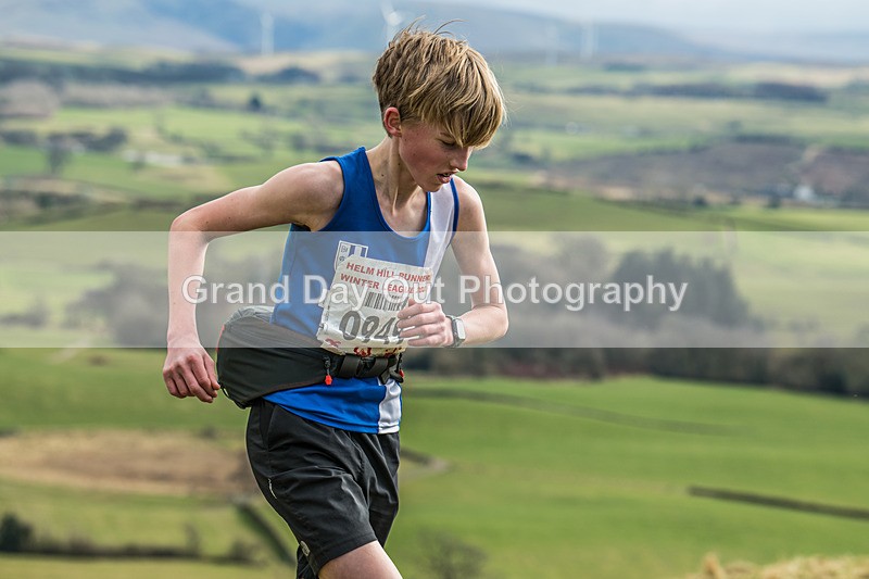Helm Hill -284 - Kendal Winter League Helm Hill Fell Races (Under 13/15/17 & Seniors) Sunday 16th March 2025