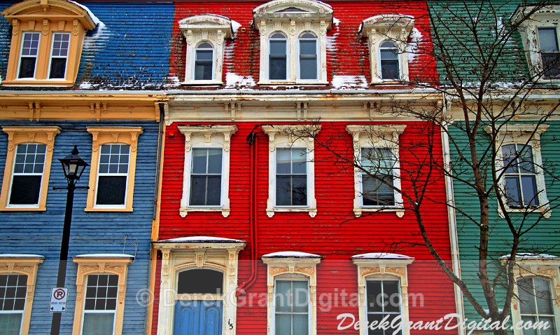 Jelly Bean Houses Wellington Row Saint John NB Canada