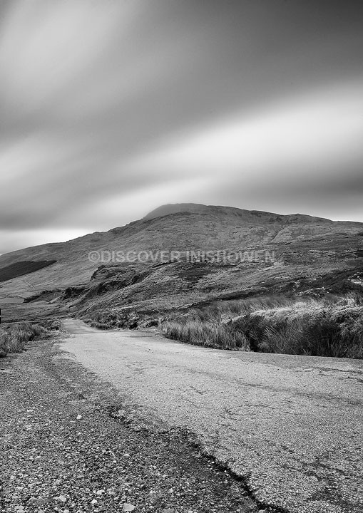 Bulben - Inishowen peninsula- B&W