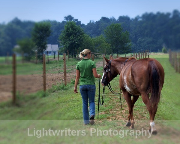Haleys Horse_025 - Haley and Pilgrim