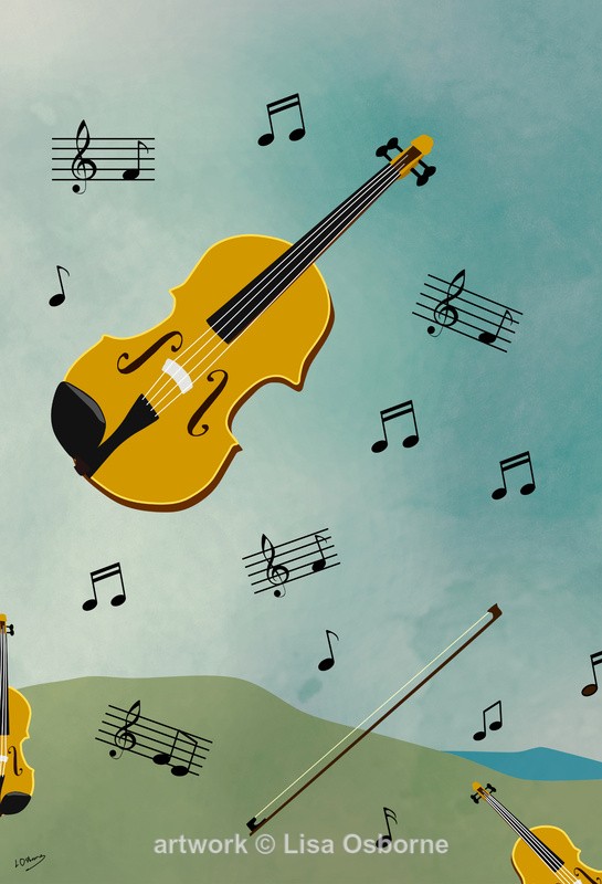 Violins - DIGITAL ARTWORK