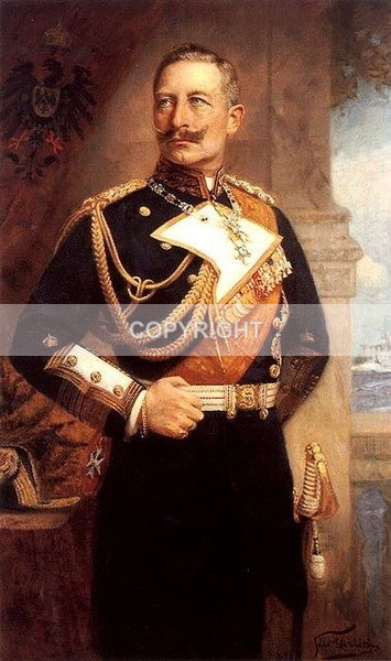 (G-2)   Kaiser Wilhelm II - German Royals