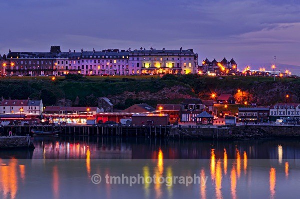 Whitby Reflection. - Low Light Photography
