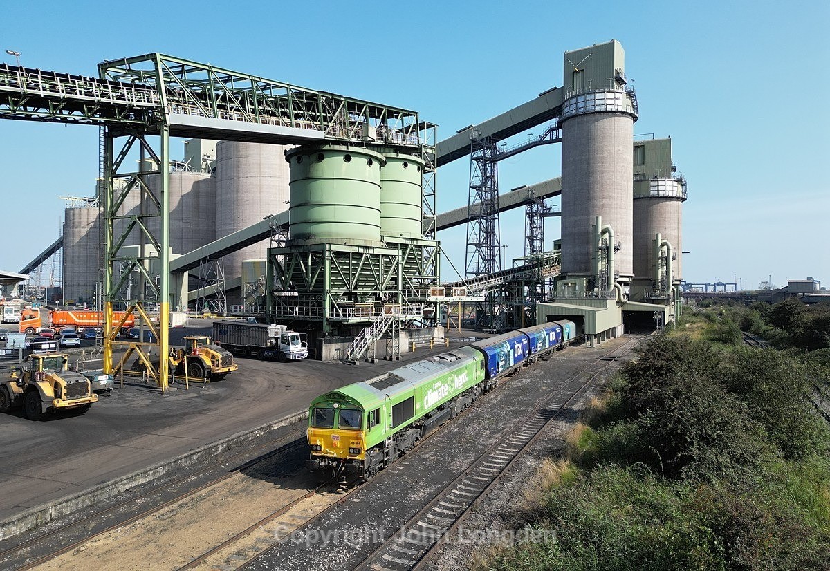 JL - 30.8.24 66004 4H77 Immingham biomass - Drax, Immingham - Latest shots