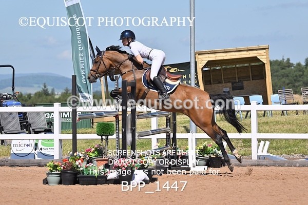 BPP_1447 - THU CLASS 2 Junior 1.15m Open/Inc Pony 1.15m Members Cup **Viewing/Selection class for 148 Debut tea