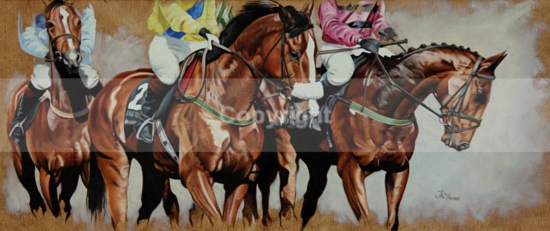 'BRING EM ROUND' - Equine